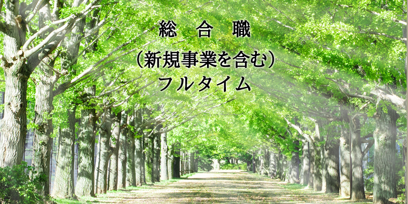 総合職(新規事業を含む)フルタイム
TNKLLc